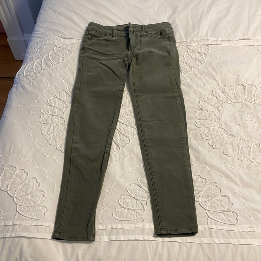 AE Jeggings - Olive Green